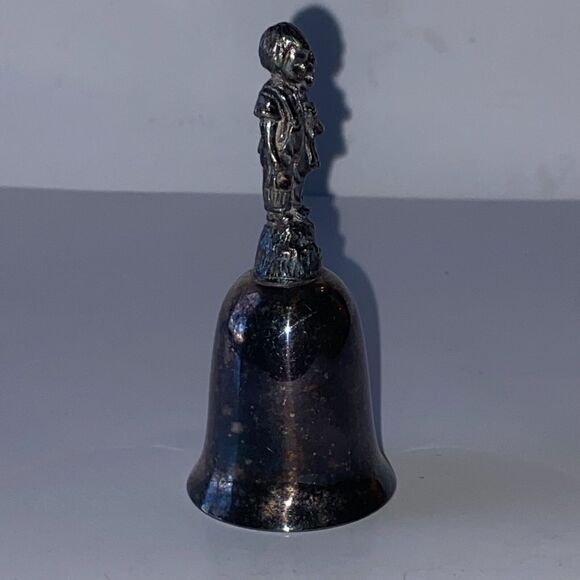 New England Collectors Society Bell Jack and Jill Silver Plate Nursery Rhyme - Picture 7 of 9